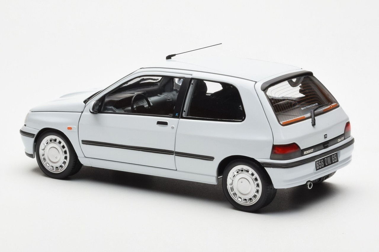 1/18 NOREV ルノー クリオ 16S Ph.1 (ルーテシア 16V) 1/18 Norev 1991 Renault Clio 16S (Glacier White Metallic) Diecast