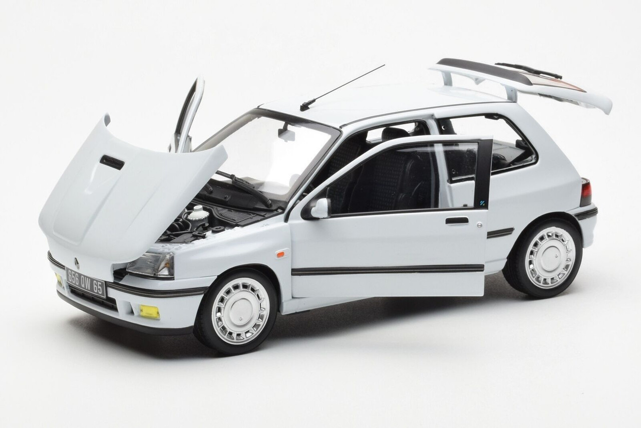 1/18 NOREV ルノー クリオ 16S Ph.1 (ルーテシア 16V) 1/18 Norev 1991 Renault Clio 16S (Glacier White Metallic) Diecast