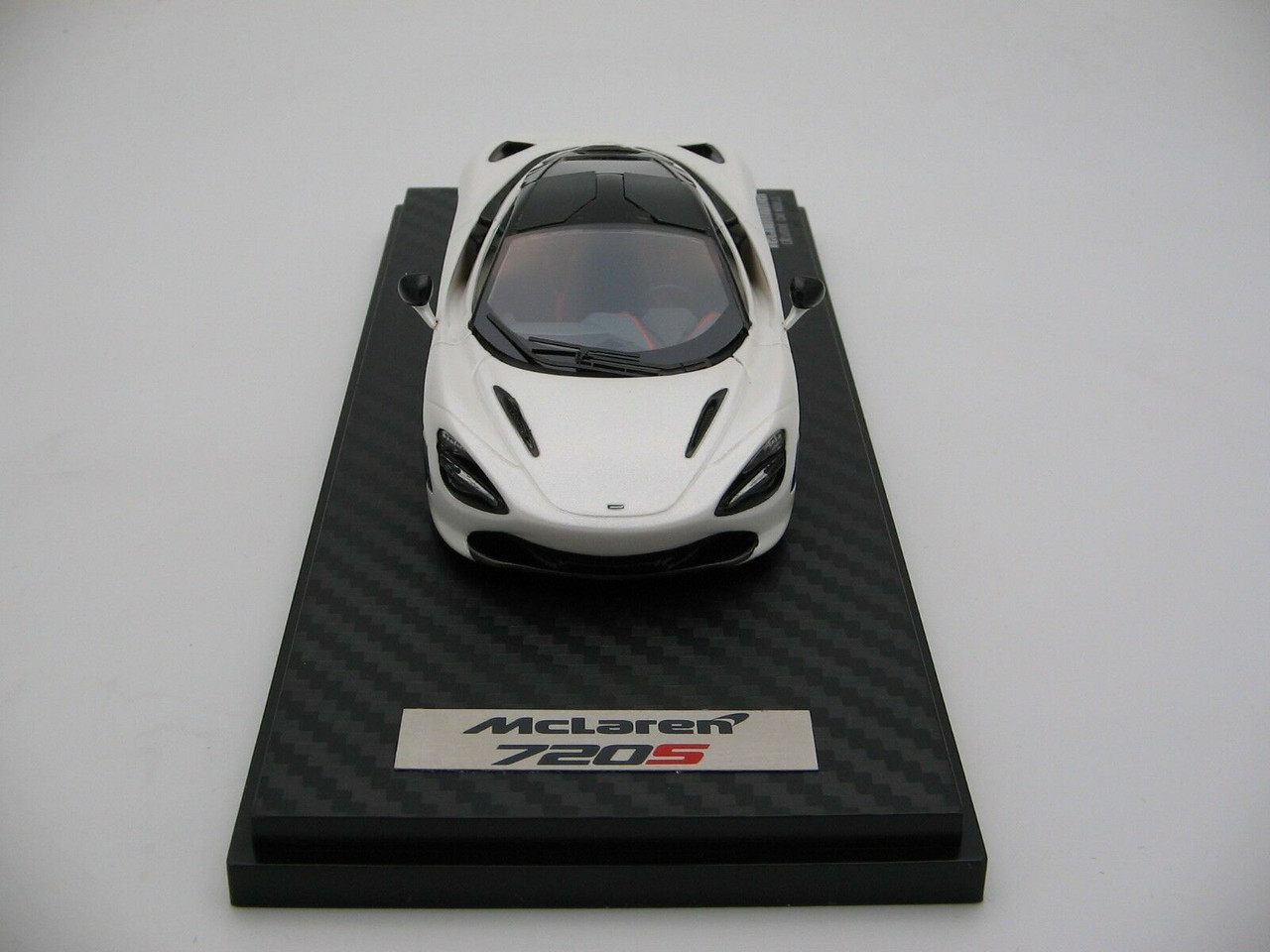 1/43 Scale Tecnomodel Mclaren 720S Pearl White Car Model Limited 49