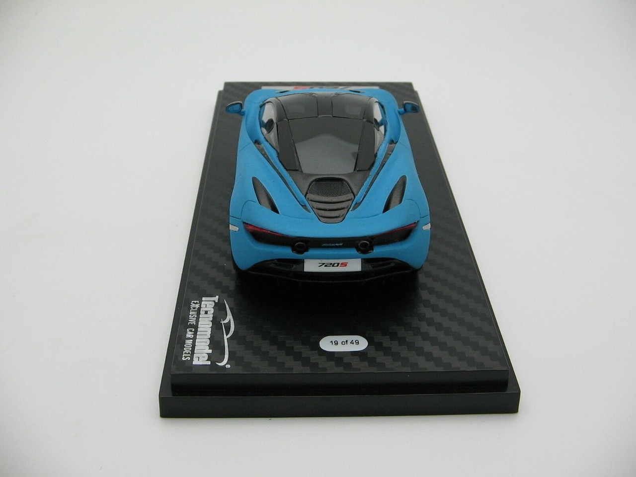 1/43 Scale Tecnomodel Mclaren 720S Baby Blue Car Model Limited 49
