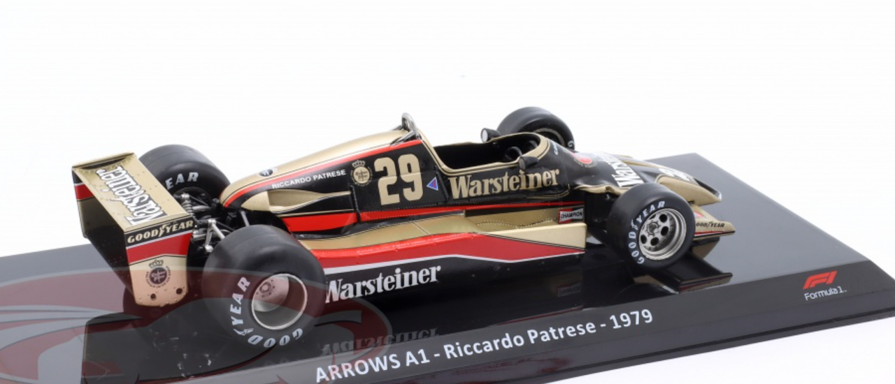 1/24 Premium Collectibles 1979 Formula 1 Riccardo Patrese Arrows A1 #29 Car Model
