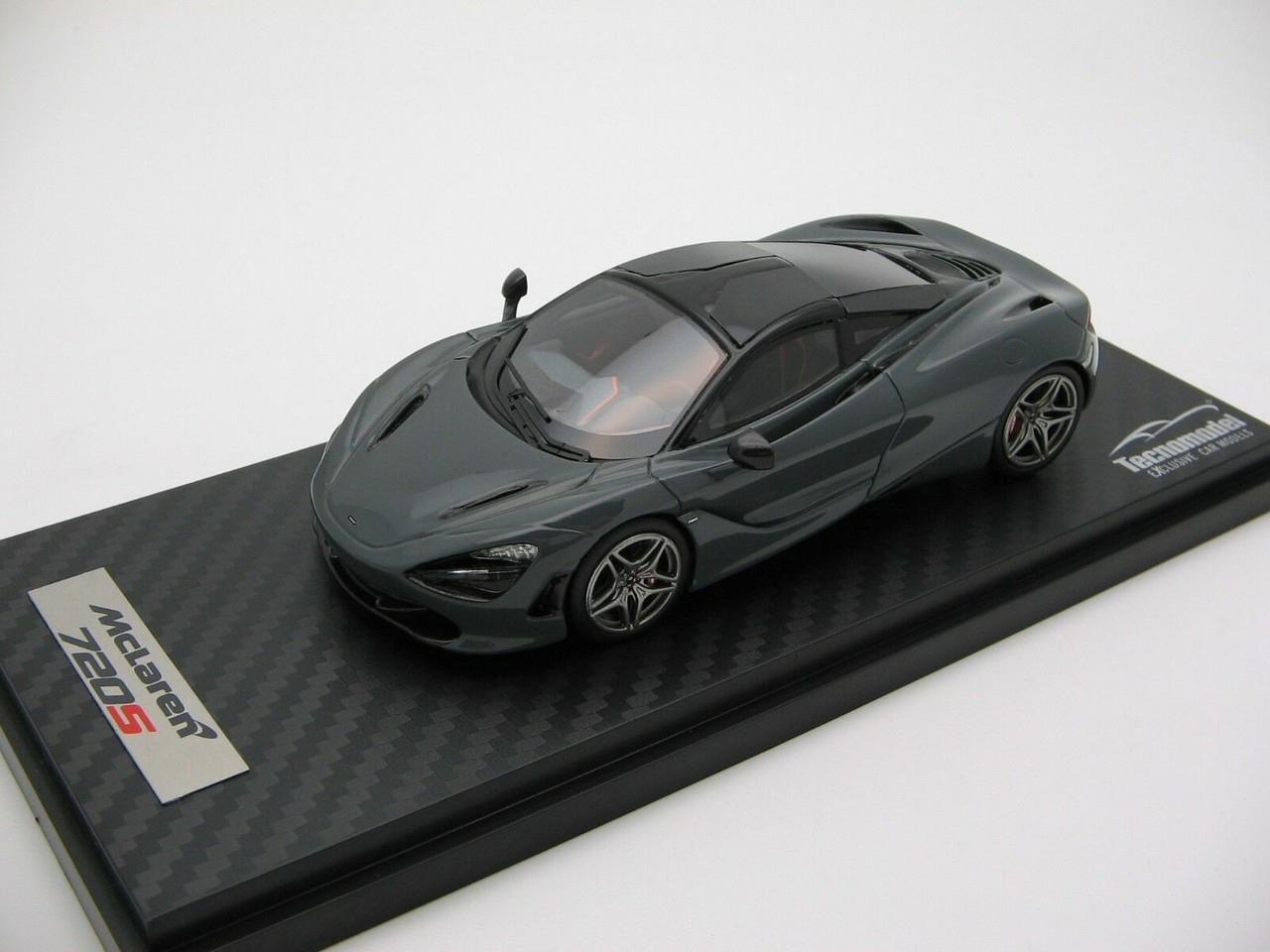 1/43 Scale Tecnomodel Mclaren 720S Chicane Grey Car Model Limited 49