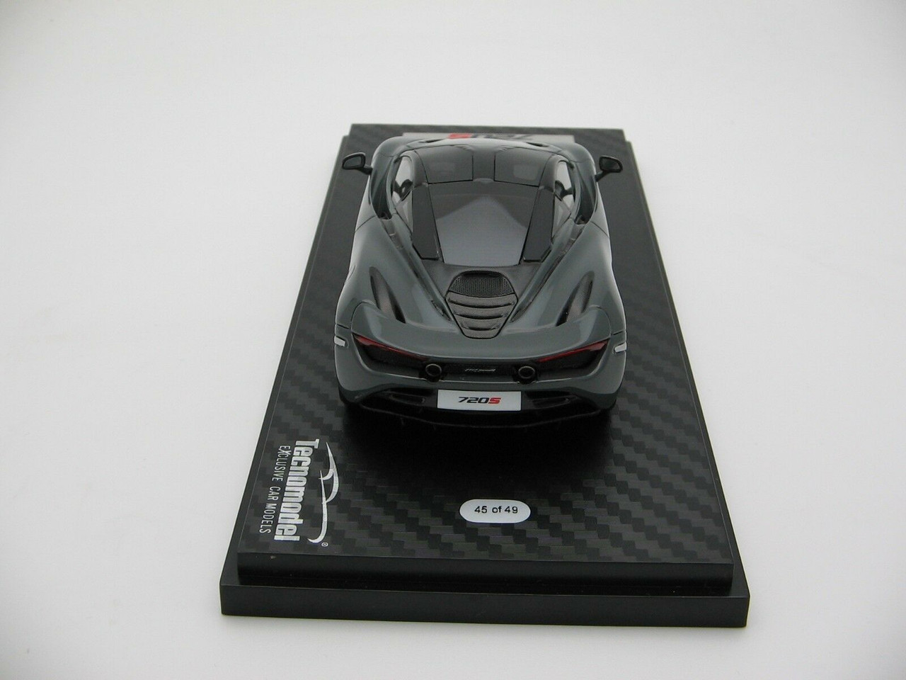 1/43 Scale Tecnomodel Mclaren 720S Chicane Grey Car Model Limited 49