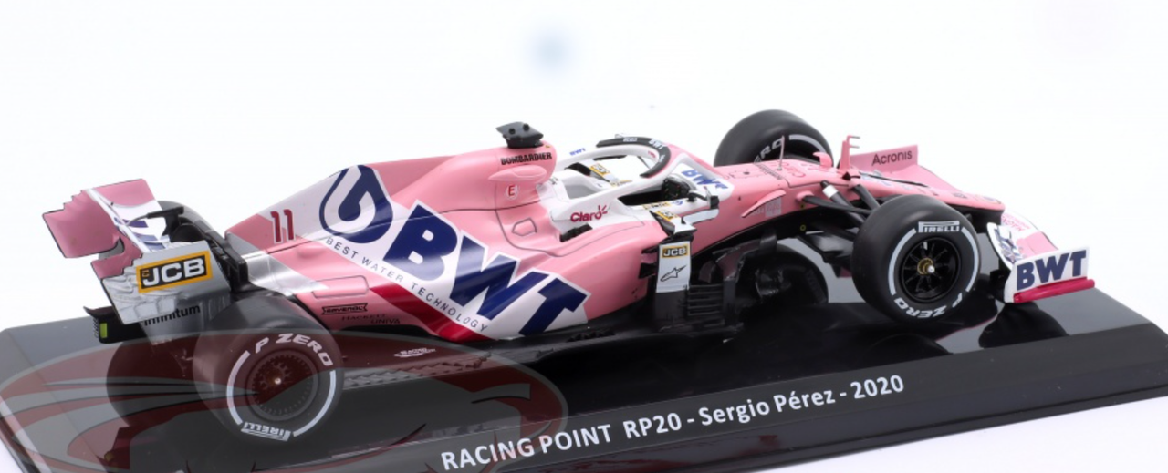 1/24 Premium Collectibles 2020 Formula 1 Sergio Pérez Racing Point RP20 #11 GP Car Model