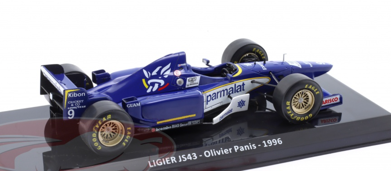 1/24 Premium Collectibles 1996 Formula 1 Olivier Panis Ligier JS43 #9 Car Model
