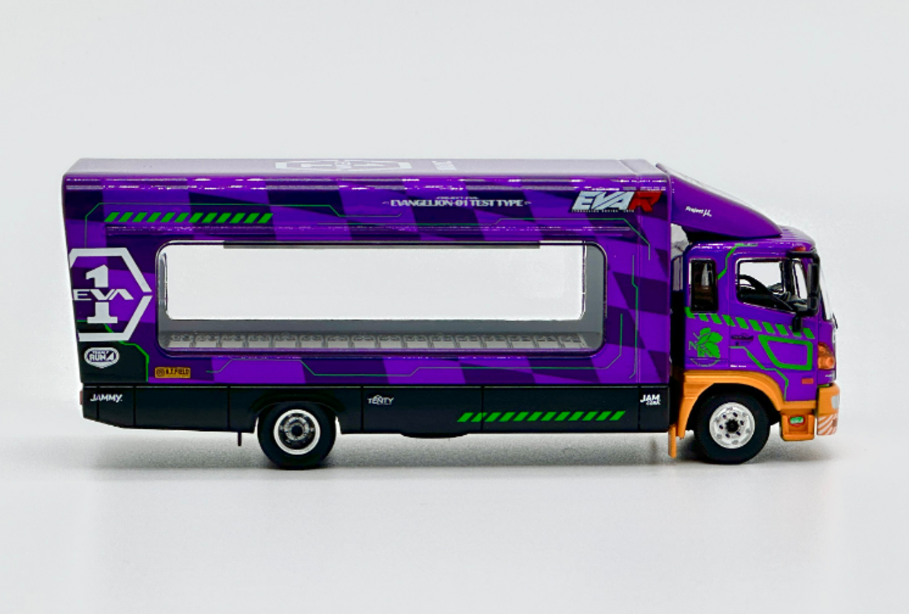 1/64 Unique Model u0026 Tiny Hino 500 Ranger EVA (Purple)