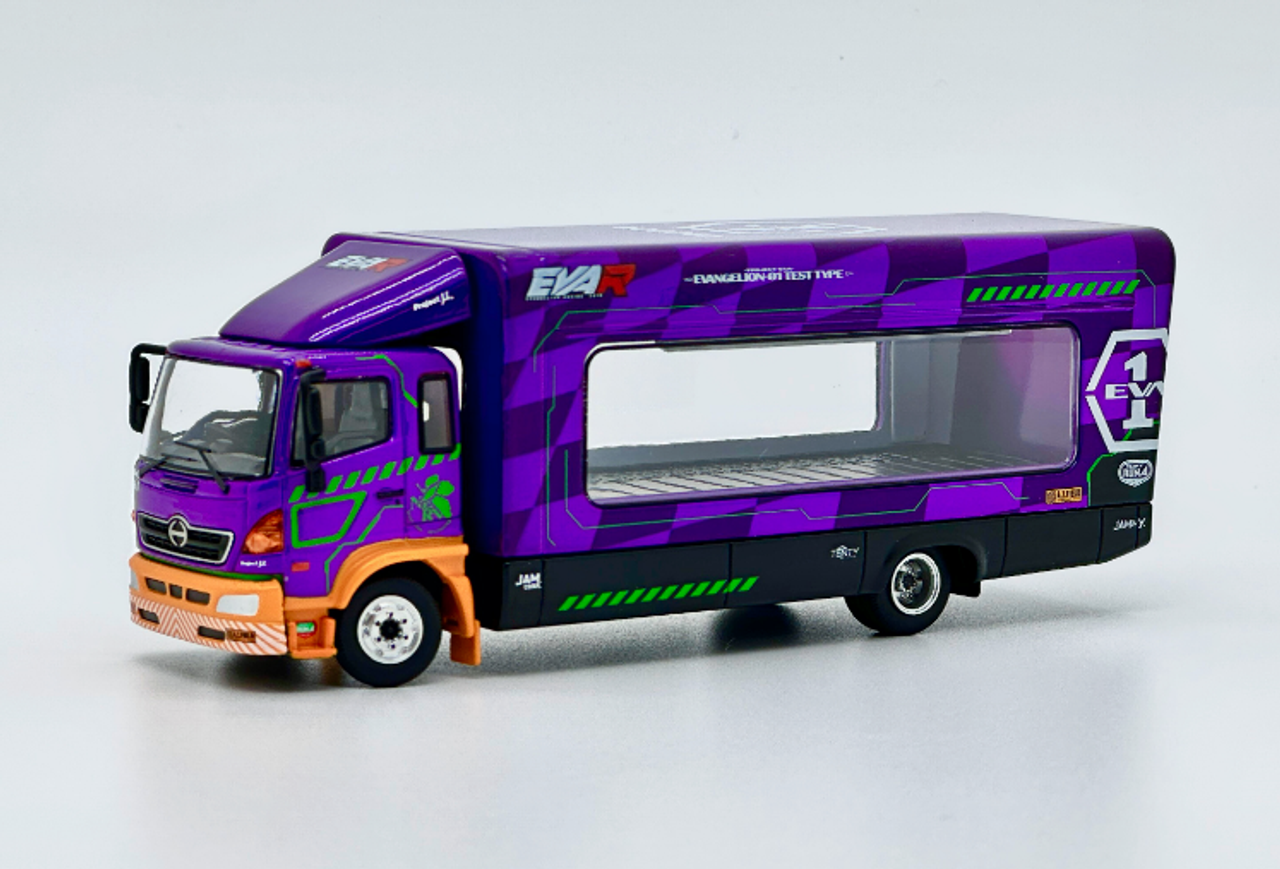 1/64 Unique Model u0026 Tiny Hino 500 Ranger EVA (Purple)