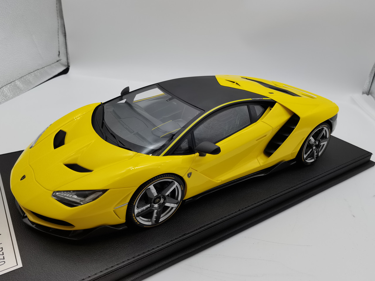 1/12 GL Lamborghini Centenario (Yellow) Car Model Limited