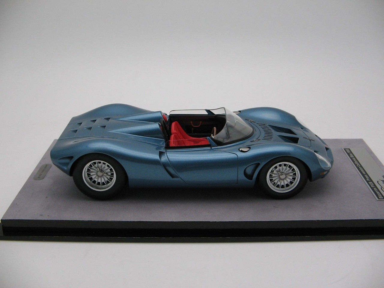 1/18 Scale Tecnomodel Bizzarrini P538 California Blue Metallic 1965 Resin Car Model Limited 60 Pieces