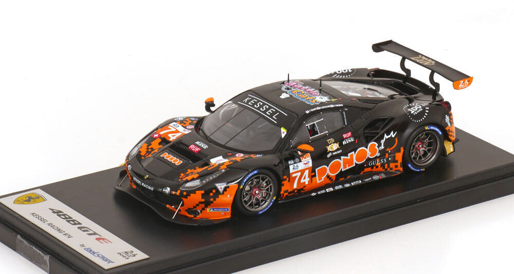 LookSmart Ferrari 488 GTE Kessel Racing #74 24h Du Mans 2023 1/43