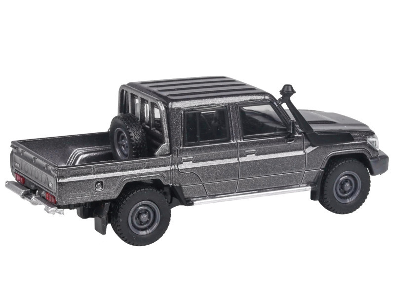 1/64 Paragon 2014 Toyota Land Cruiser LC79 (Grey) Diecast Car Model