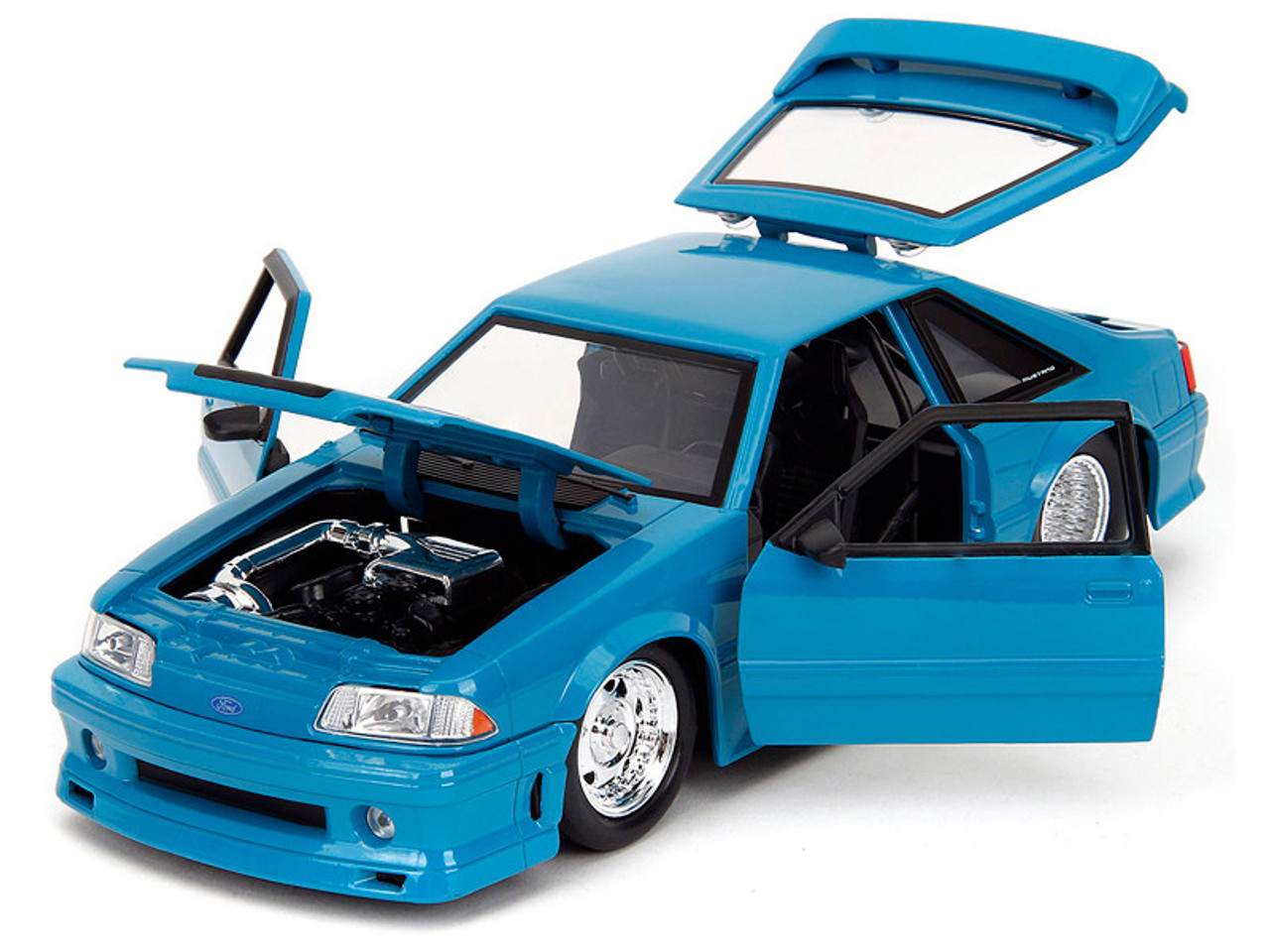 1/24 Jada 1989 Ford Mustang GT (Blue) Fast and Furious: Fast X Diecast Car  Model