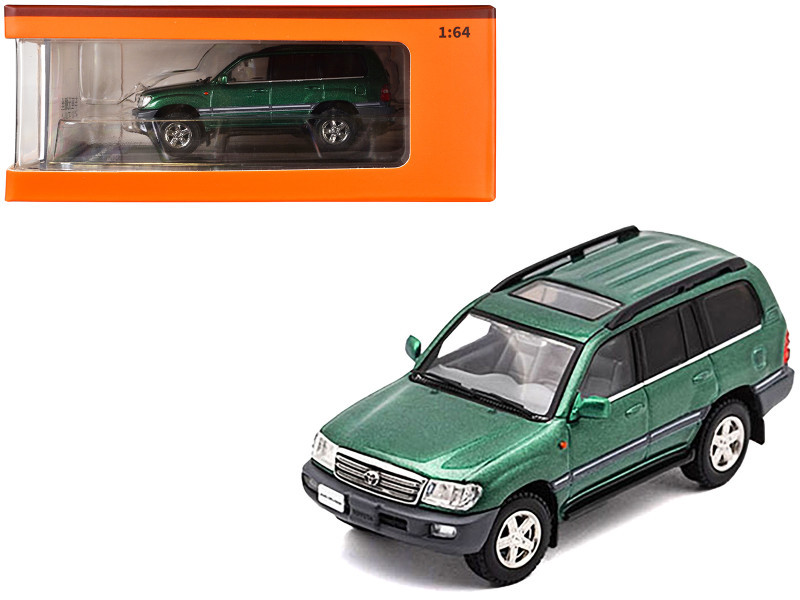 1/64 GCD Toyota Land Cruiser 100 (LHD) (Green) Diecast Car Model