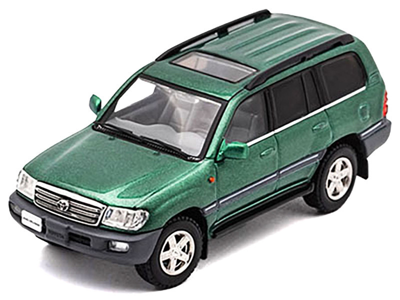 1/64 GCD Toyota Land Cruiser 100 (LHD) (Green) Diecast Car Model