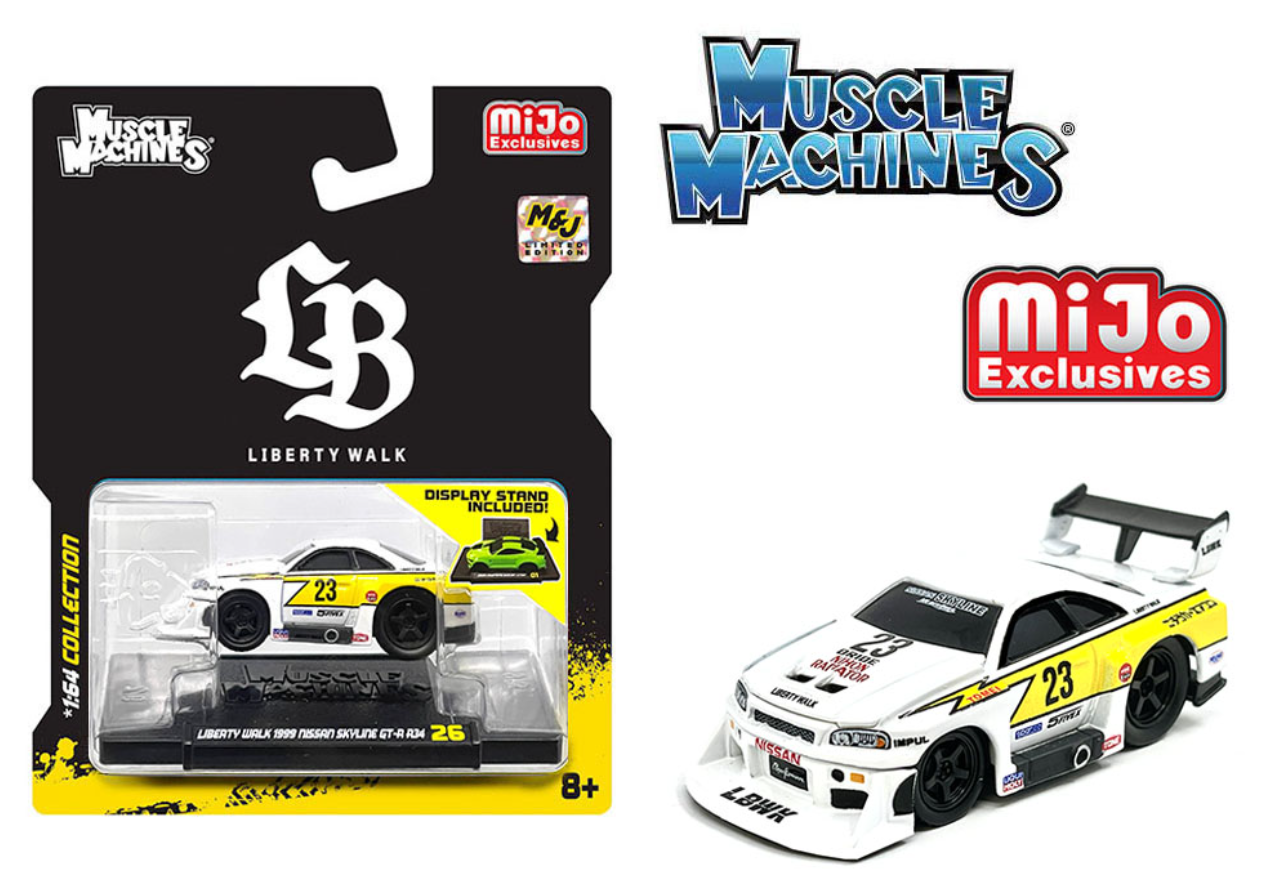MUSCLE MACHINES 1/24 Nissan Skyline GT-R 2000 FUNLINE マッスル