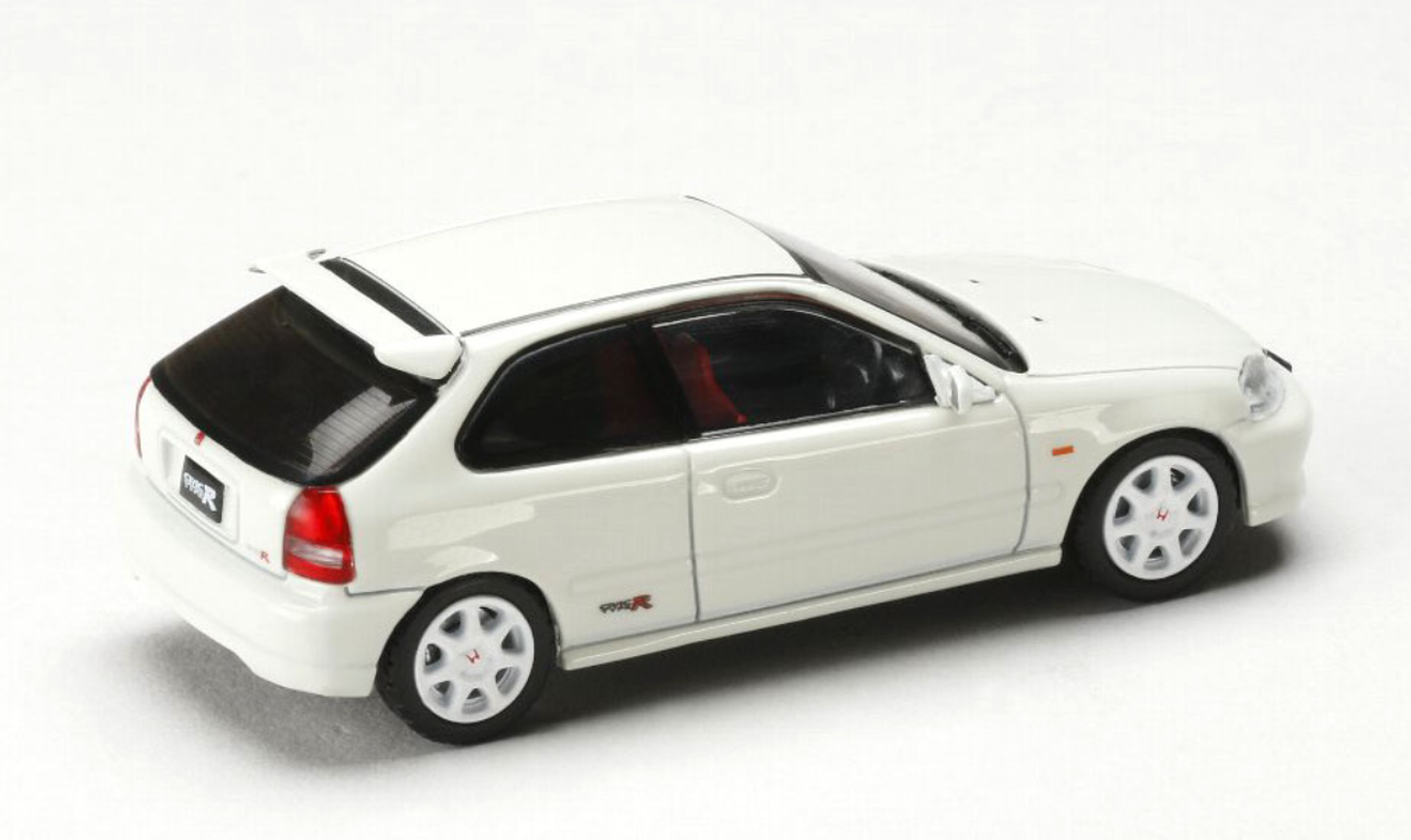 1/64 Hobby Japan JDM64 Honda Civic Type R (EK9) (Championship White) Car Model