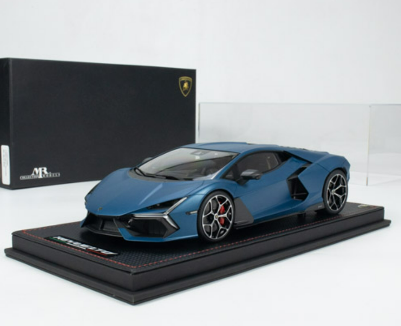 1/18 MR Collection Lamborghini Revuelto (Matte Blue) Resin Car Model