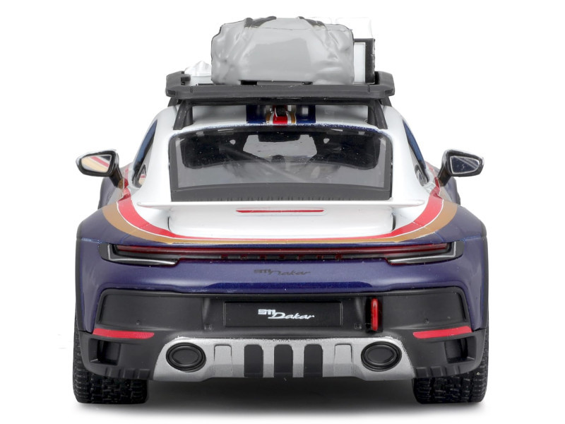 1/24 BBurago Porsche 911 (992) Dakar #953 Roughroads Rallye Design