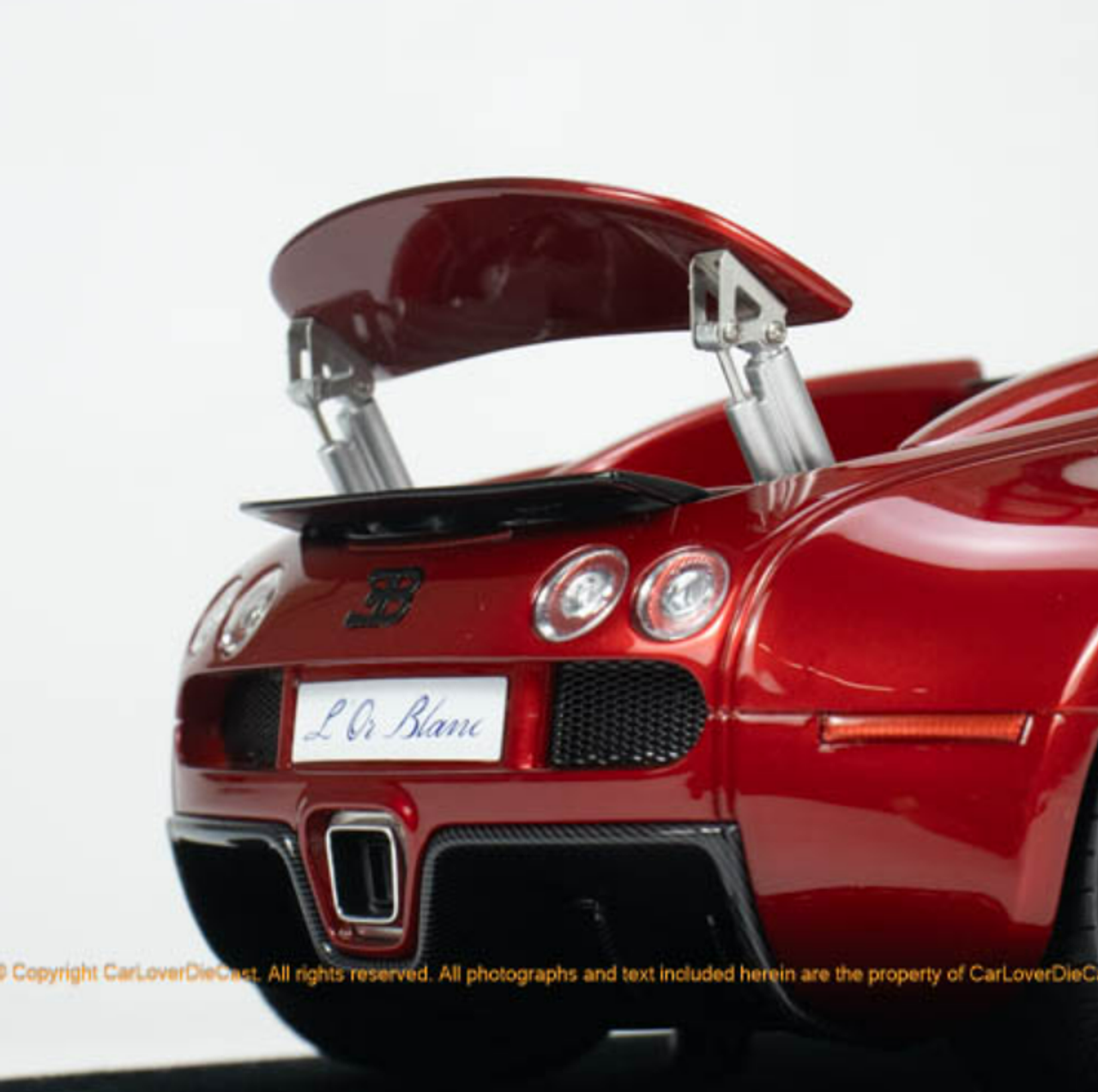 1/18 HH Model Bugatti Veyron Metallic Red