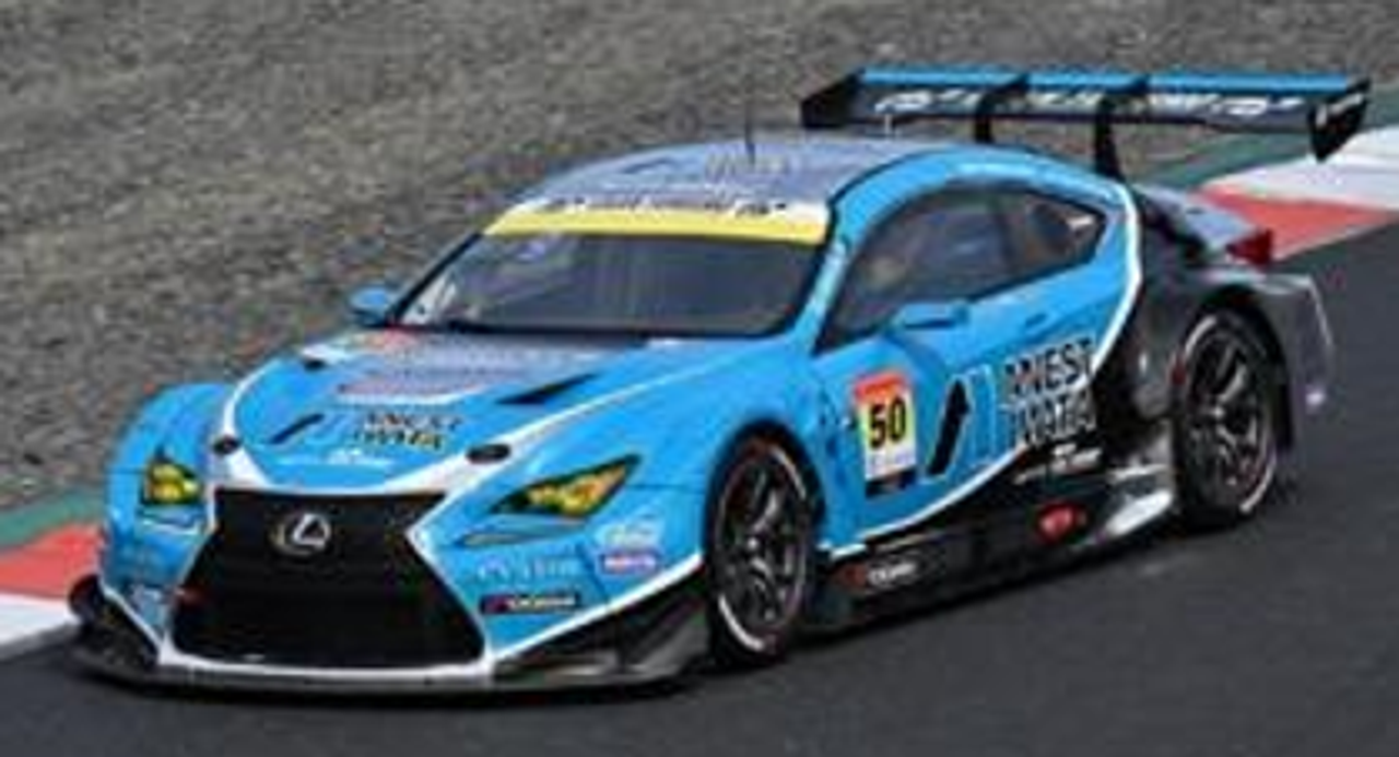 1/43 Spark ANEST IWATA Racing RC F GT3 No.50 ANEST IWATA Racing with Arnage GT300 SUPER GT 2024 I. Omura Fraga - Y. Furutani Car Model