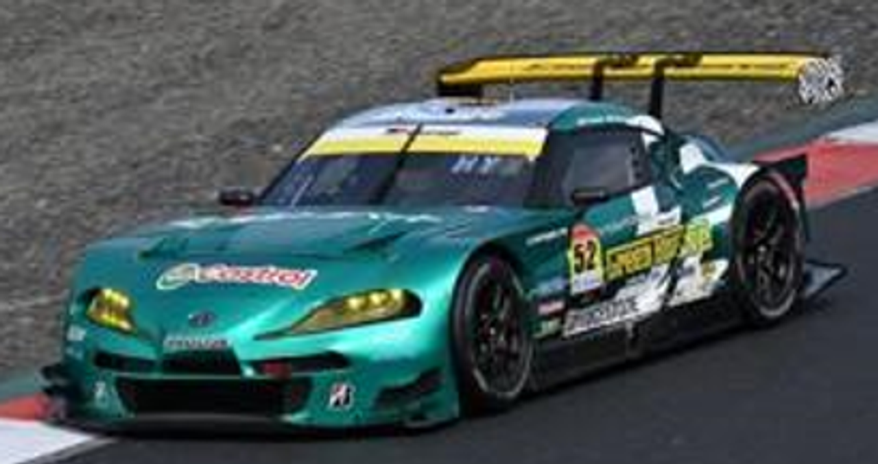 1/43 Spark Green Brave GR Supra GT No.52 Saitama Green Brave GT300 SUPER GT 2024 H. Yoshida - S. Nonaka Car Model