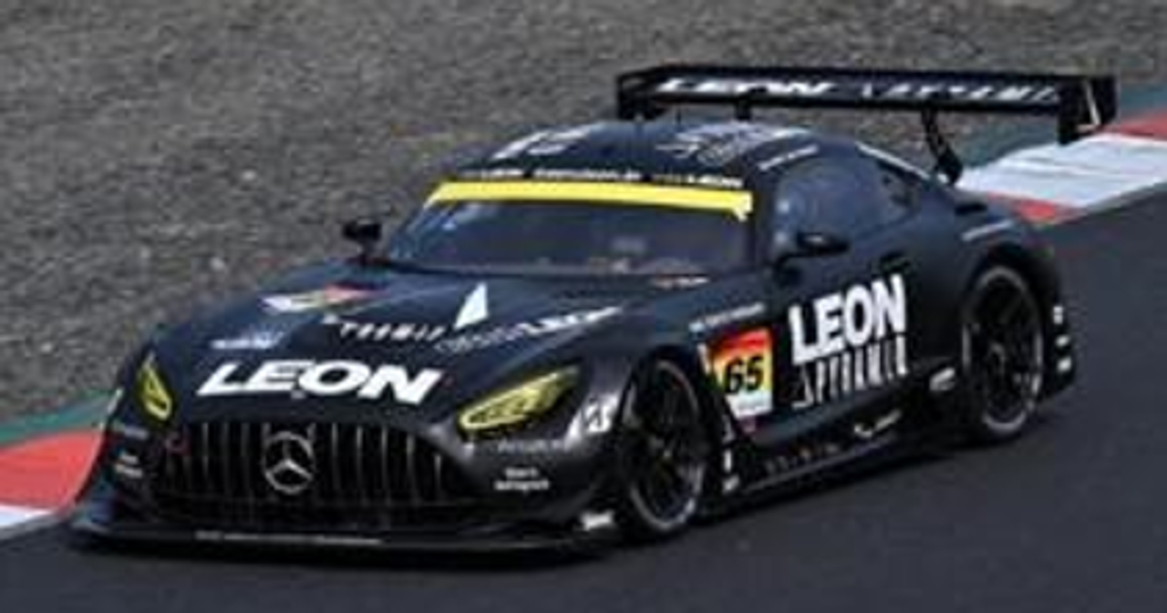 1/43 Spark LEON PYRAMID AMG No.65 K2 R&D LEON RACING GT300 SUPER GT 2024 N.  Gamou - T. Shinohara Car Model