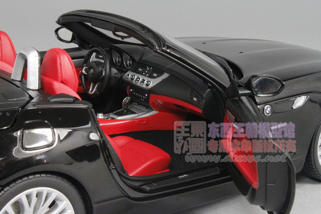 1/18 Kyosho BMW Z4 sDrive35i Convertible (E89) (Black) Diecast Car Model