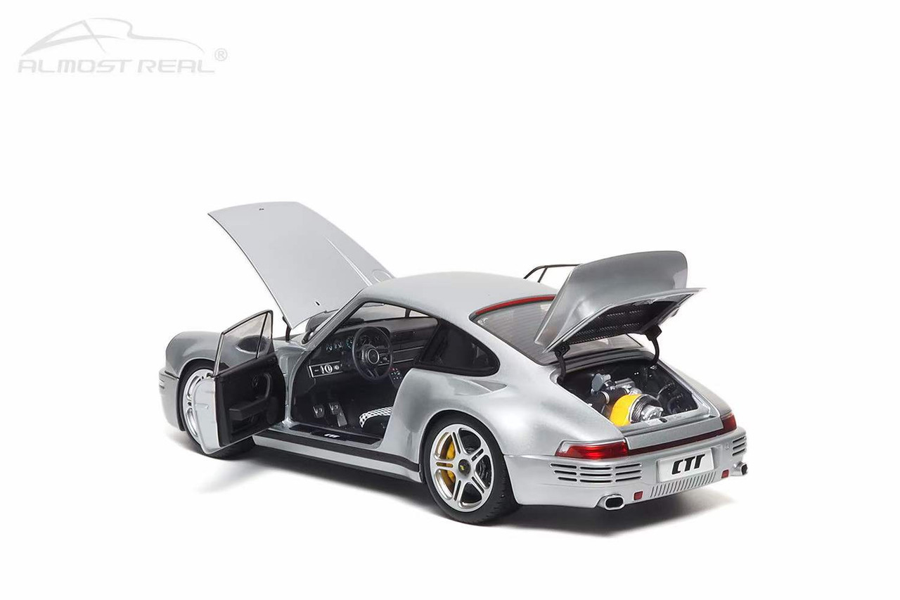 1/18 Almost Real 2018 Porsche RUF STR (Silver) Car Model