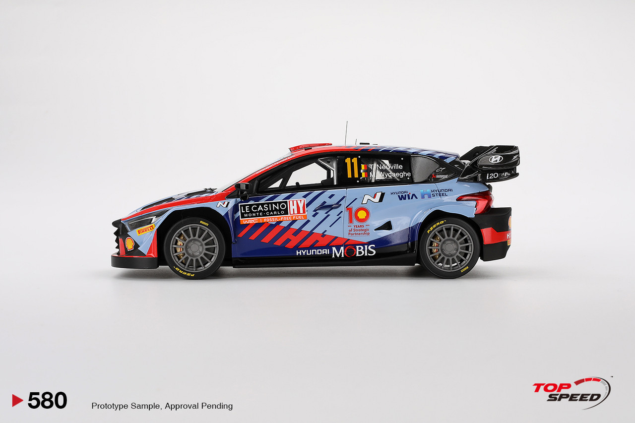 Mini GT 1:64 Hyundai I20 N Rally1 Hybrid #11 - Vincitore Rallye Monte-Carlo 2024 - Foto 2