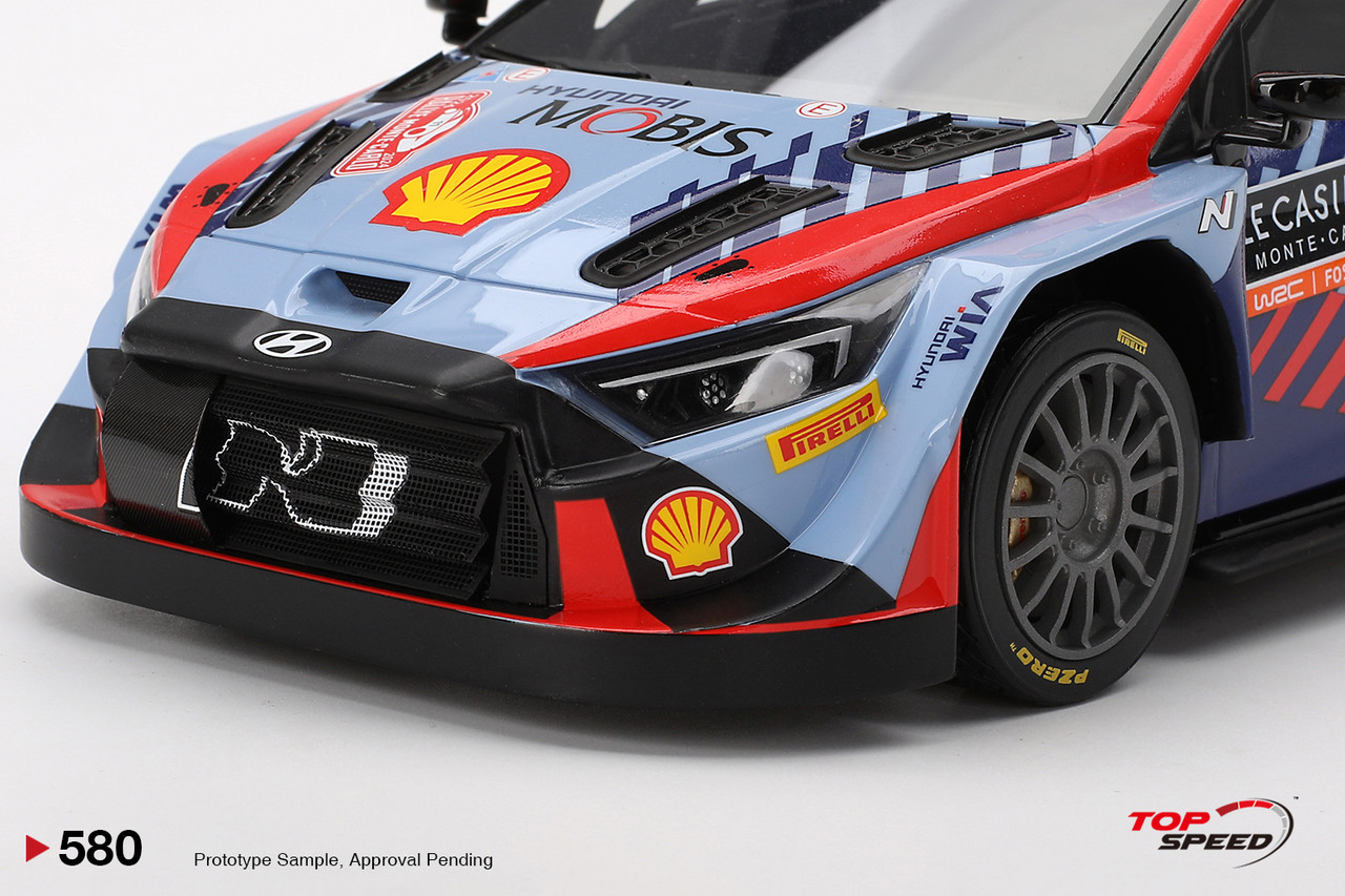 Hyundai i20 N Rally1, WRC, Rally Monte Carlo, 2025, #8, O.Tänak/M.Järveoja, 1:18, IXO | Model Car World