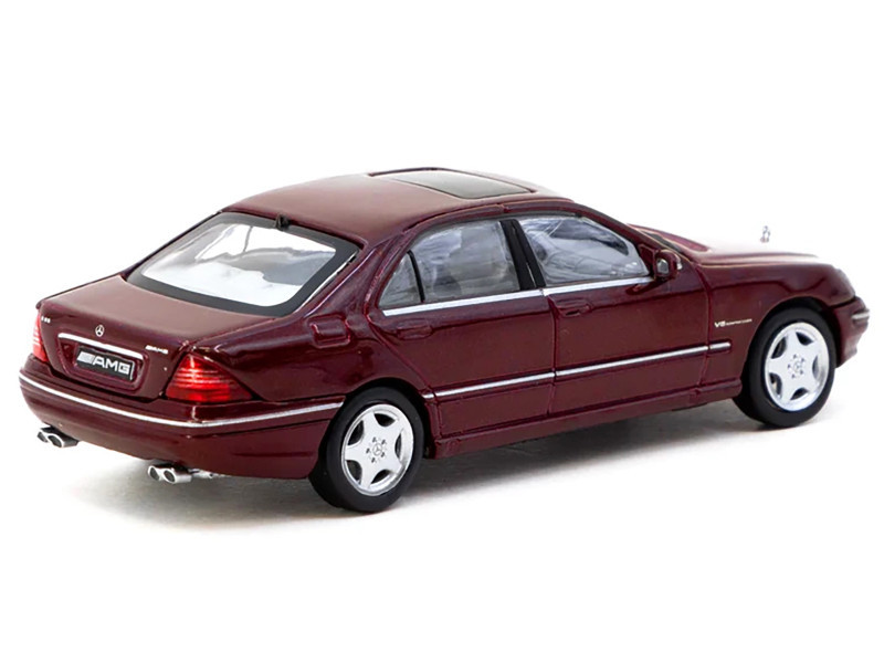 1/64 Tarmac Works Mercedes-Benz S55 AMG (Bordeaux Red Metallic