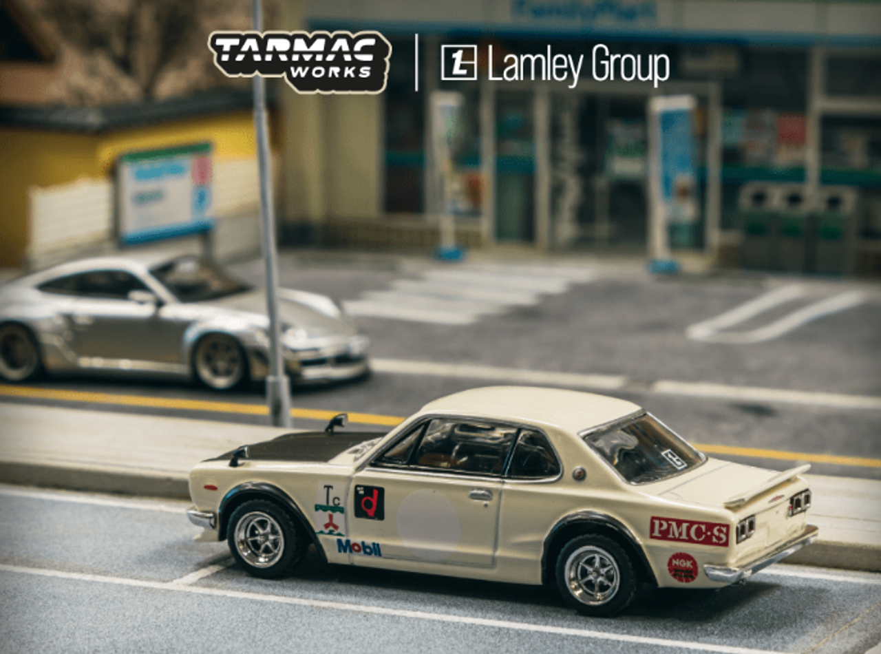 SKYLINE【et056201KPGC10専用】 1/64 Tarmac Works Nissan Skyline 2000 GT-R (KPGC10) (White