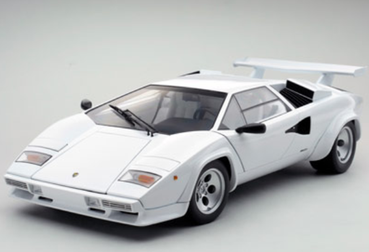 1/12 Kyosho Lamborghini Countach LP5000S (White) Diecast Car Model