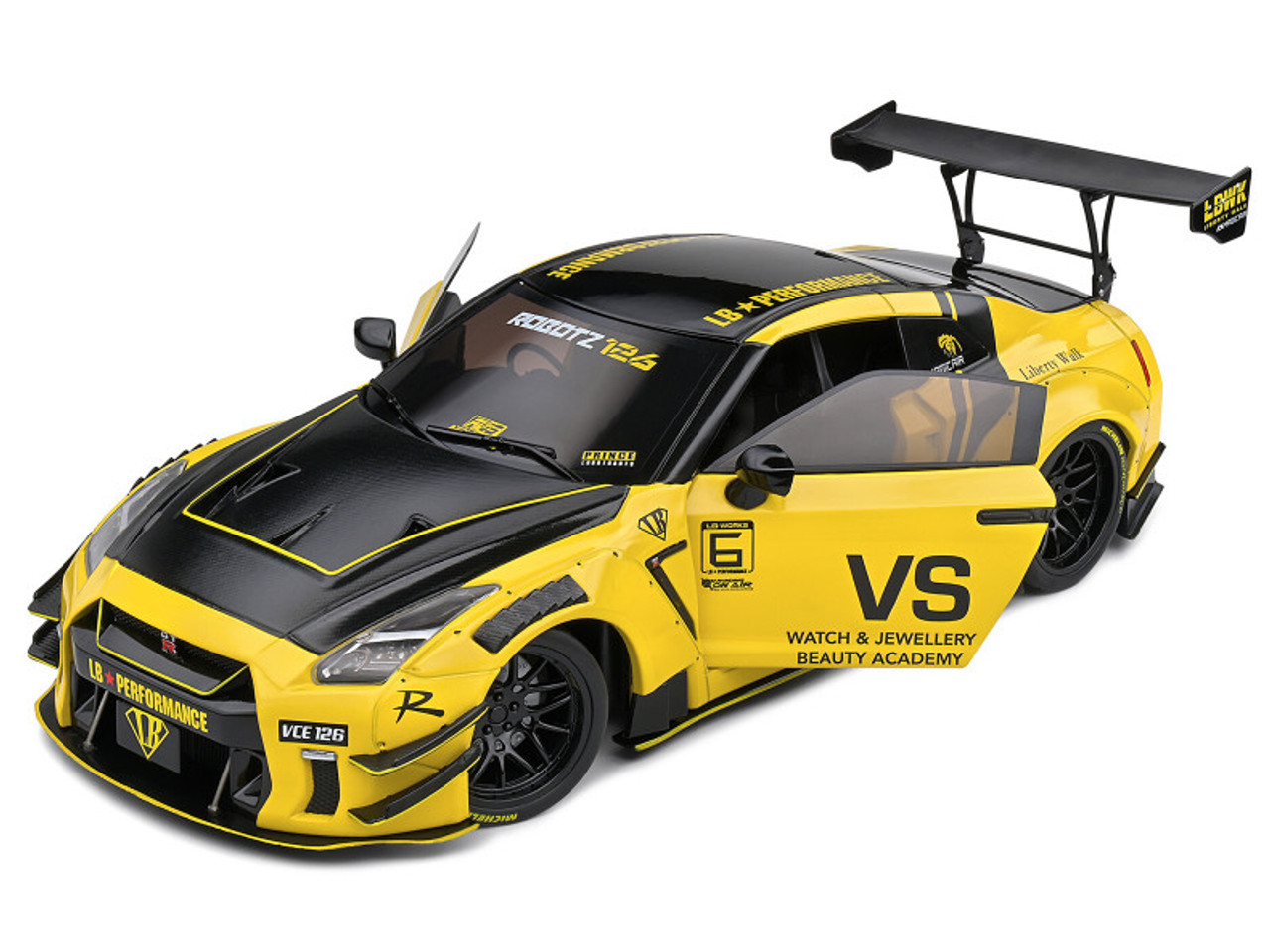 ミニカー MINI GT LB-Silhouette 35GT-RR - Yellow Mini GT - LB-Silhouette WORKS GT NISSAN 35GT-RR Ver.1 Yellow