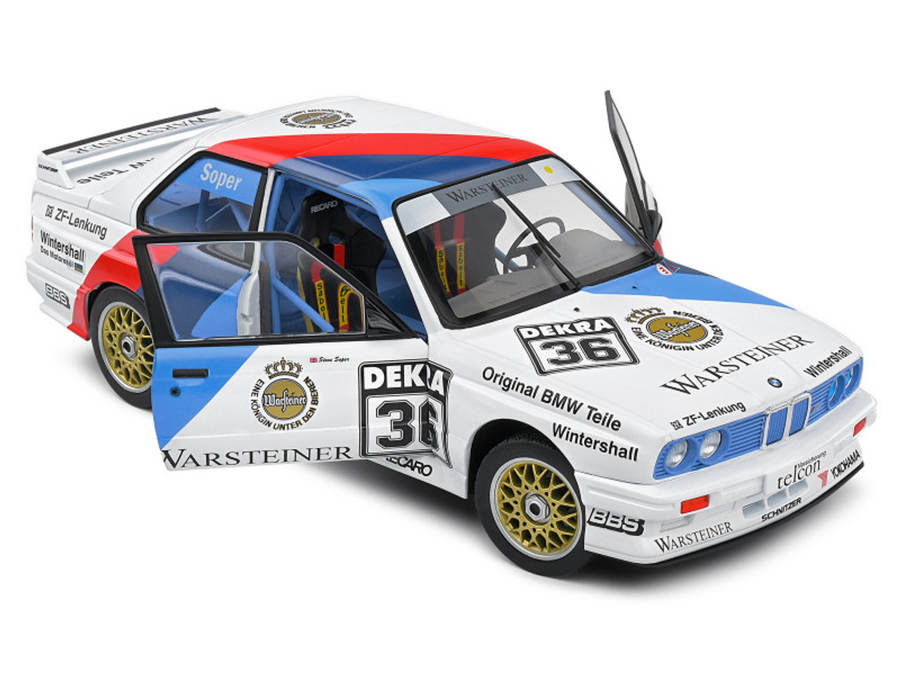 AUTO art 1/18 BMW M3(E30) DTM 1991 ミニカー 1/18 AUTOart 1991 BMW E30 M3 DTM #43 Diecast Car Model 89147