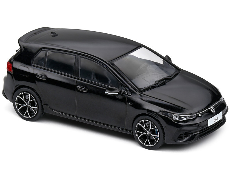 1/43 Solido 2022 Volkswagen VW Golf VIII R (Black) Diecast Car