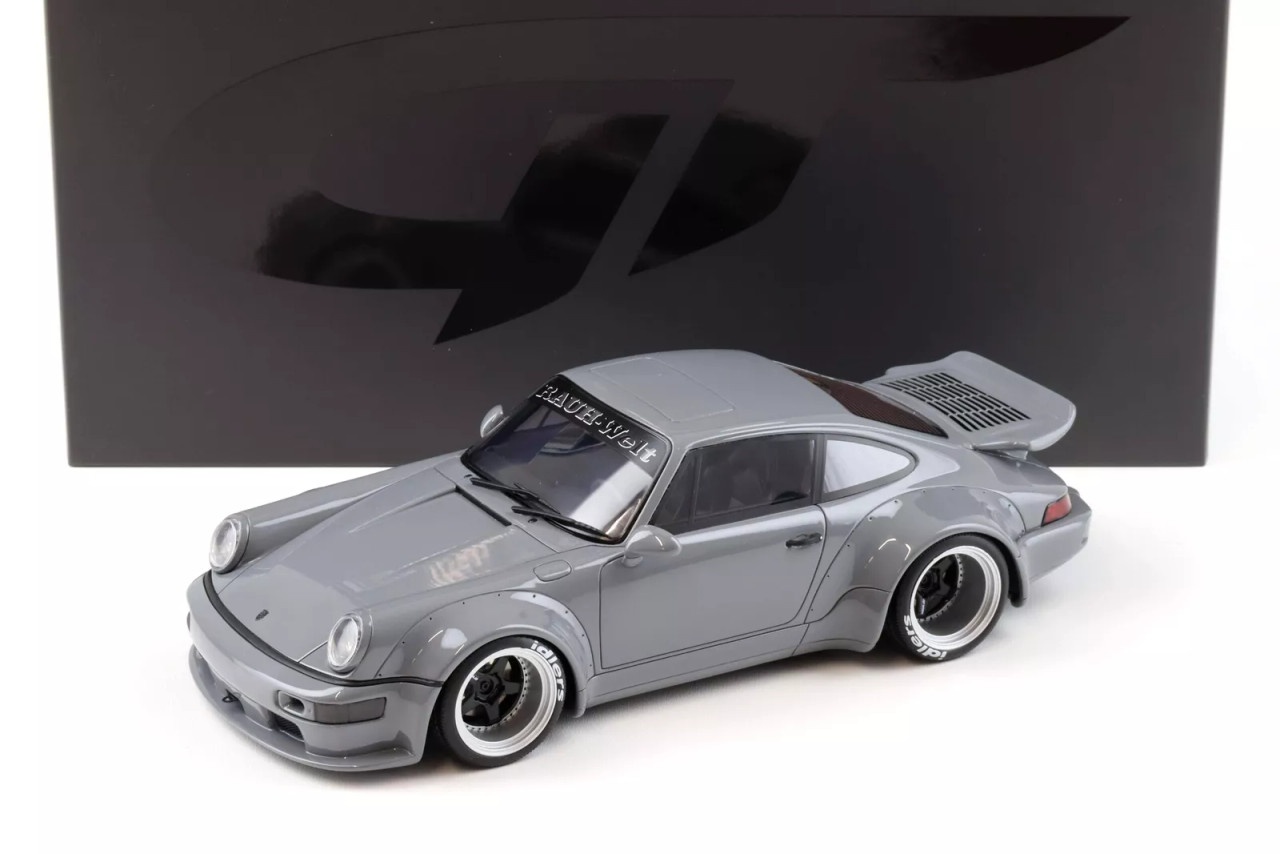 ® 1/18 GT Spirit 2015 Porsche 911 RWB Jonsibal (Grey) Car