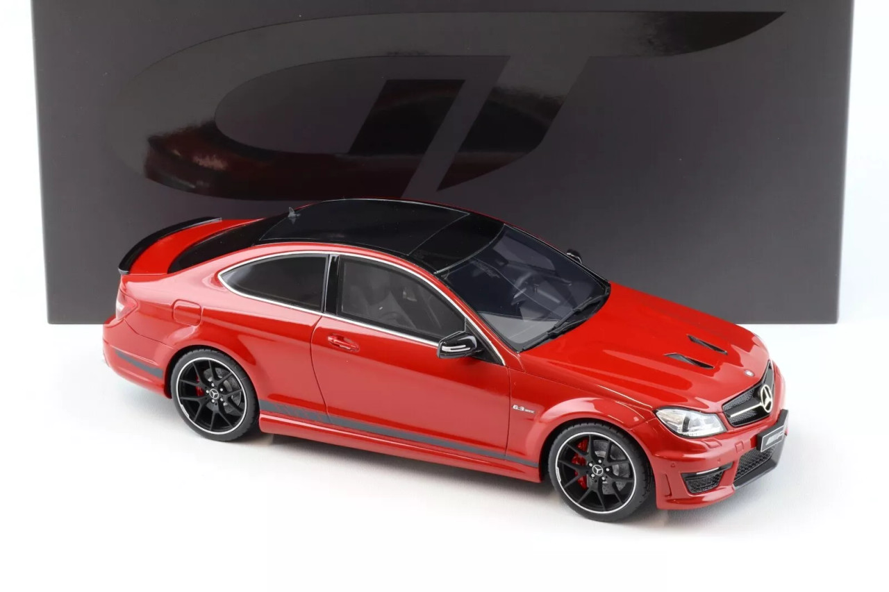 1/18 GT Spirit 2014 Mercedes-Benz C63 AMG (Red) Car Model