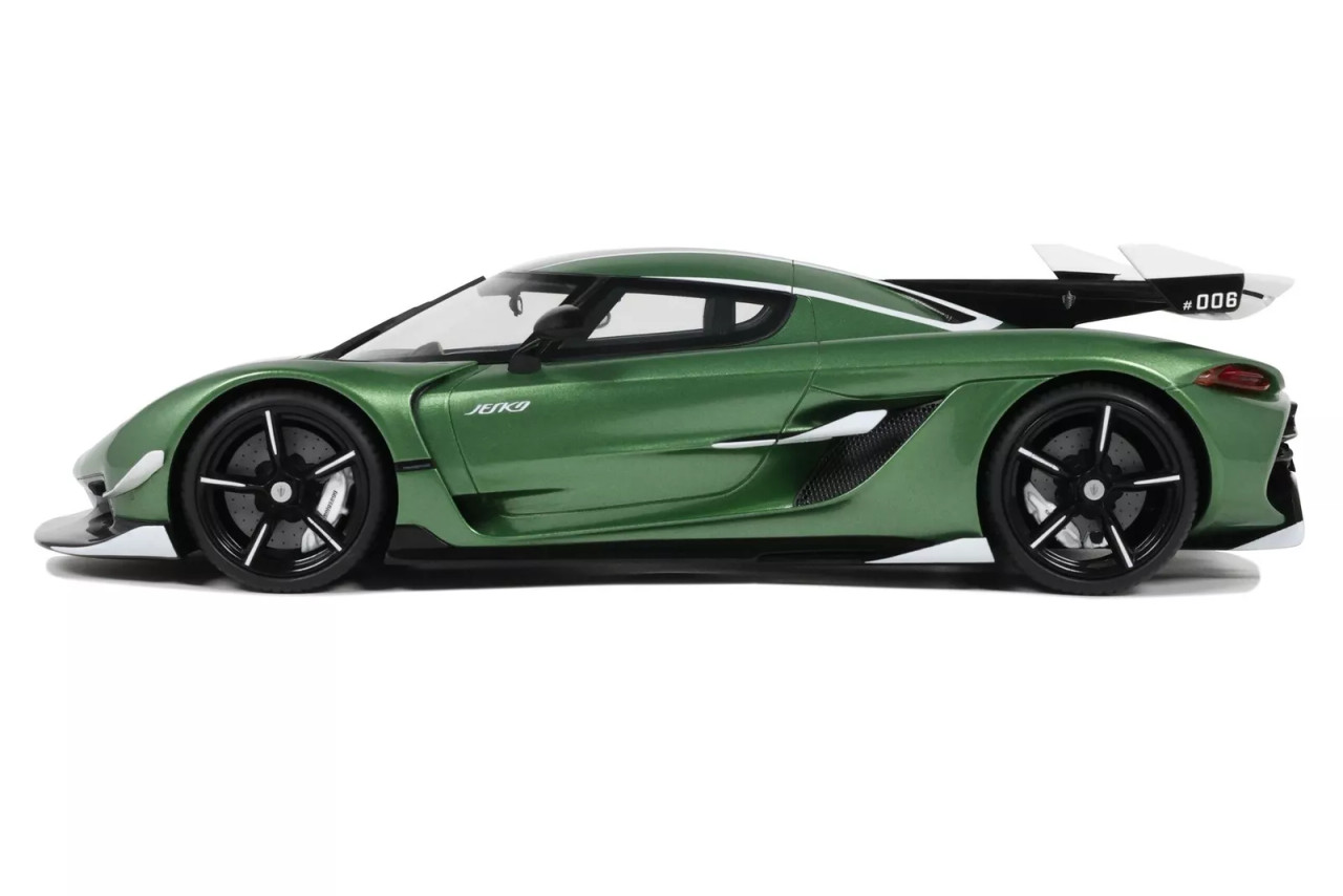 1/18 GT Spirit Koenigsegg Jesko (Green) Car Model - LIVECARMODEL.com