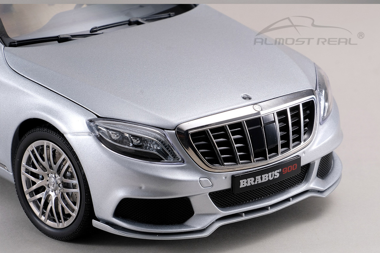 1/18 Almostreal Almost Real Mercedes-Benz Mercedes Maybach S65 AMG Brarus 900 (Silver) Diecast Car Model