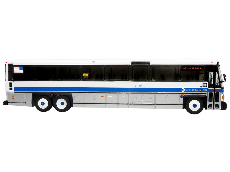 1/50 Iconic Replicas MCI D4500CT Coach MTA New York City Car Model