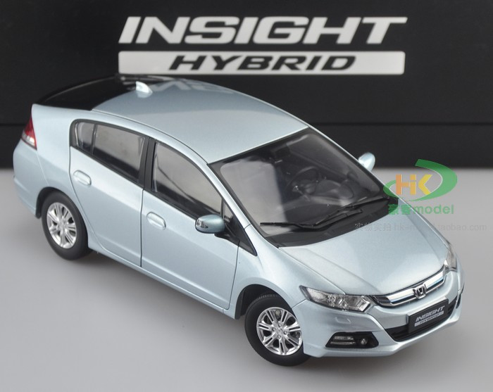 1/18 Honda Insight Hybrid (Silver Blue) Diecast Car Model