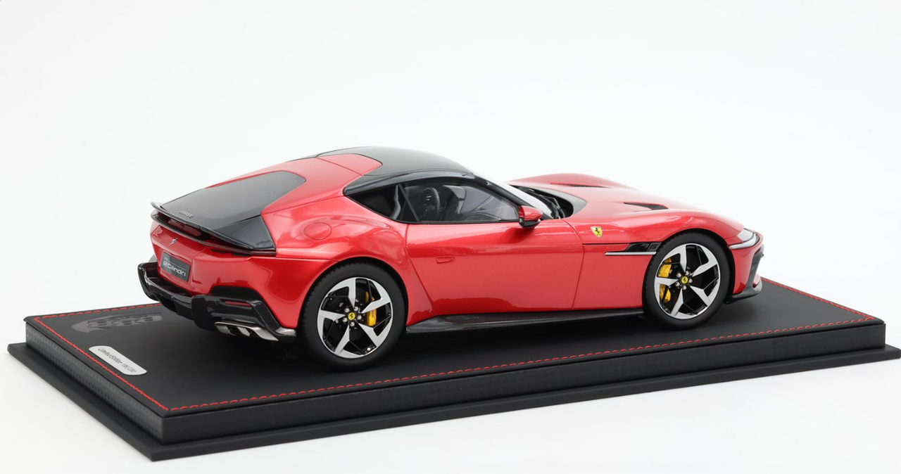 1/18 BBR Ferrari 12 Cilindri Coupe (Rosso Imola Red) Car Model