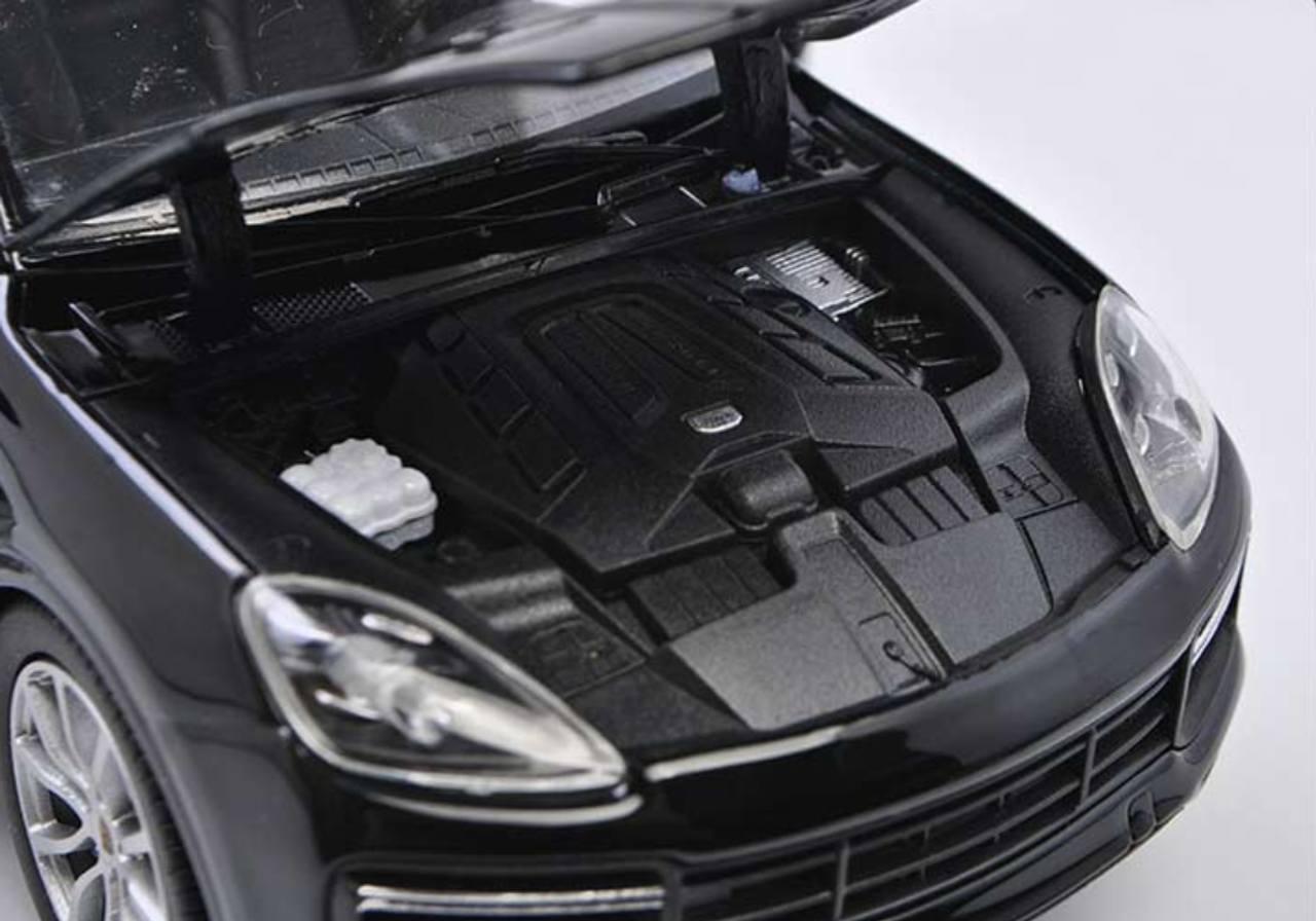 1/24 Welly FX Porsche Cayenne Turbo (Black) Diecast Car Model