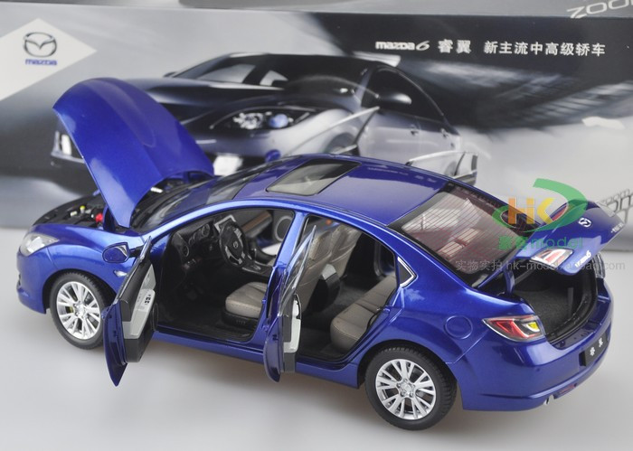 1/18 Dealer Edition Mazda 6 2nd Generation (GH1; 2007–2012) (Blue