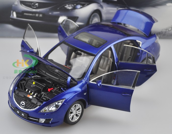 1/18 Dealer Edition Mazda 6 2nd Generation (GH1; 2007–2012) (Blue