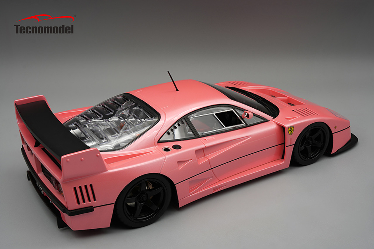 マックス 1/18 Tecnomodel Ferrari F40 LM 1996 Press Version Metallic