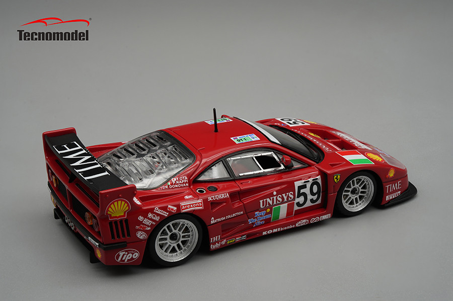 1/43 Tecnomodel Ferrari F40 LM 1996 24H LM Driver P. NAPPI, R