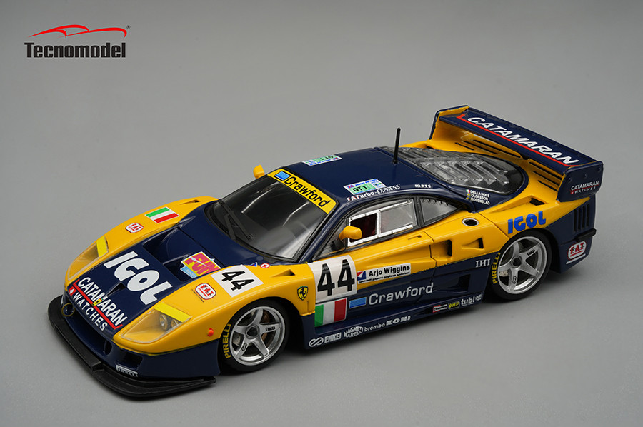 1/43 Tecnomodel Ferrari F40 LM 1996 24H LM Driver L. Della Noce, A