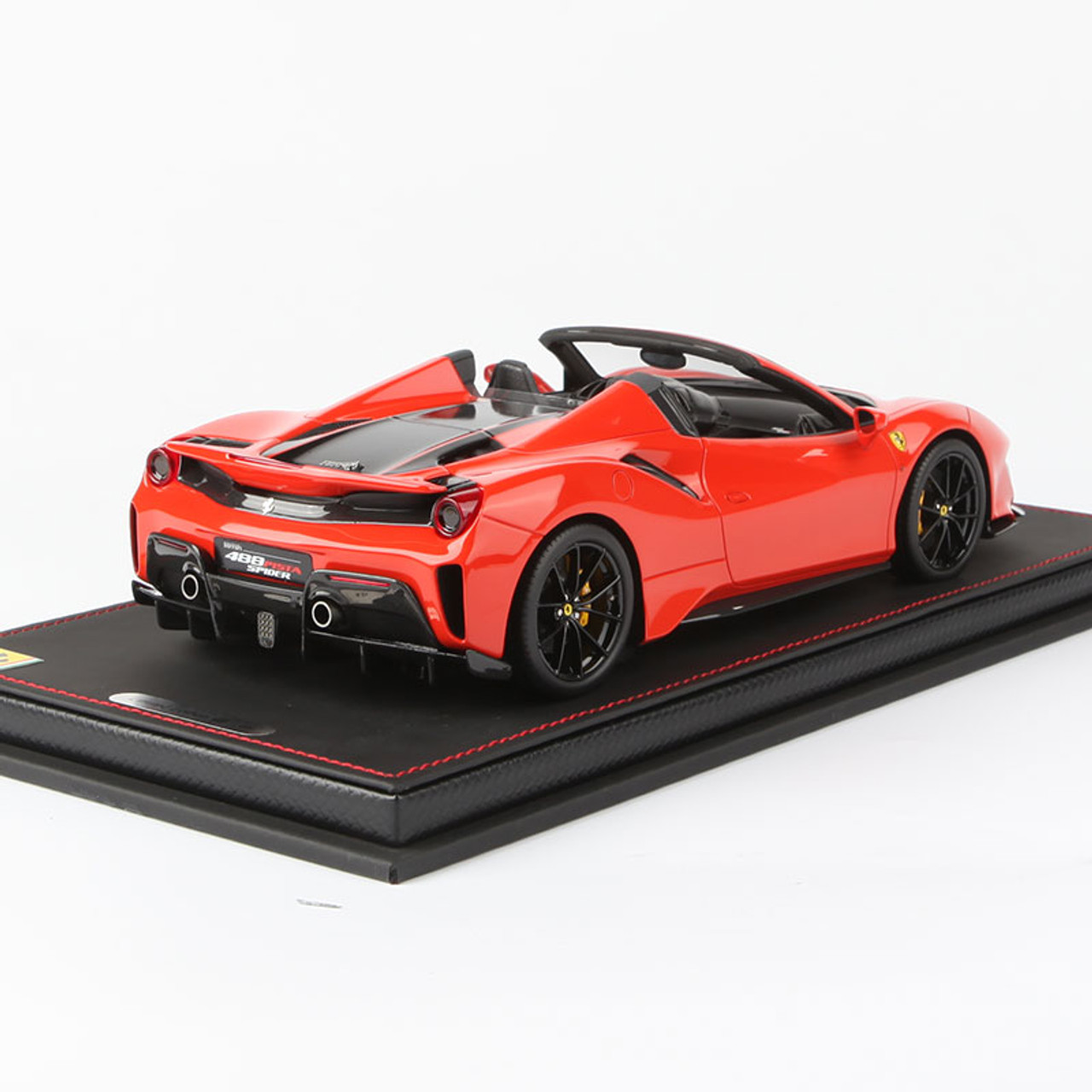 1/18 BBR Ferrari 488 Pista Spider Rosso Dino Red Resin Car Model Limited 48 Pieces